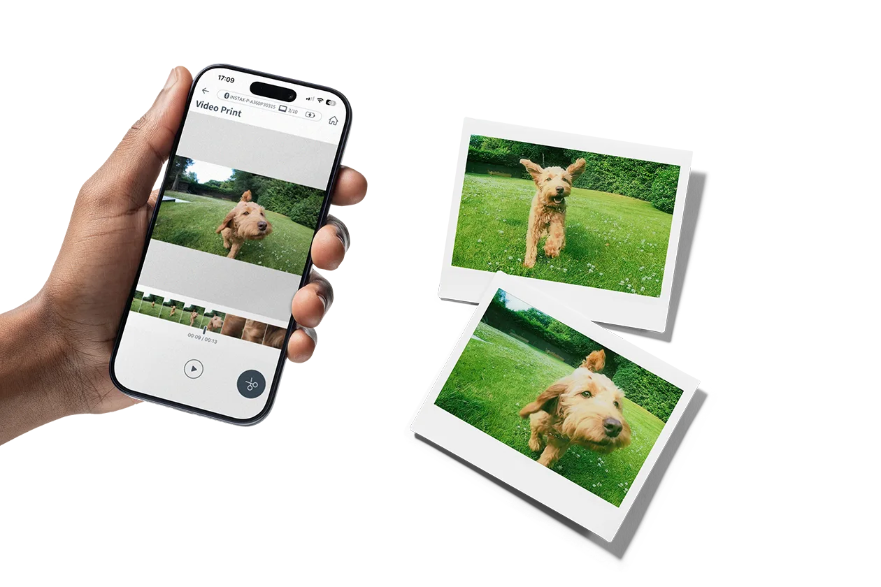 Tiskanje iz videoposnetka